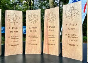 8 - RHL 2021 - Impressonen - neue Siegerstelen aus Holz