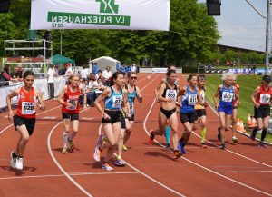 2022-05-07 DM 10000m E.D - Antje + Cornelia - Start