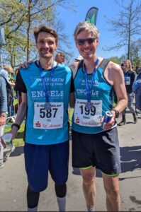 2023-04-30 Hermannslauf - Till und Niklas 1