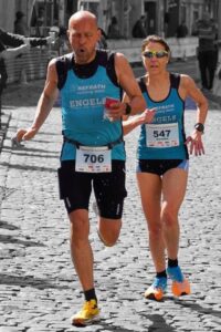 2023-04-30 Severinslauf - Martin + Cornelia Spurt