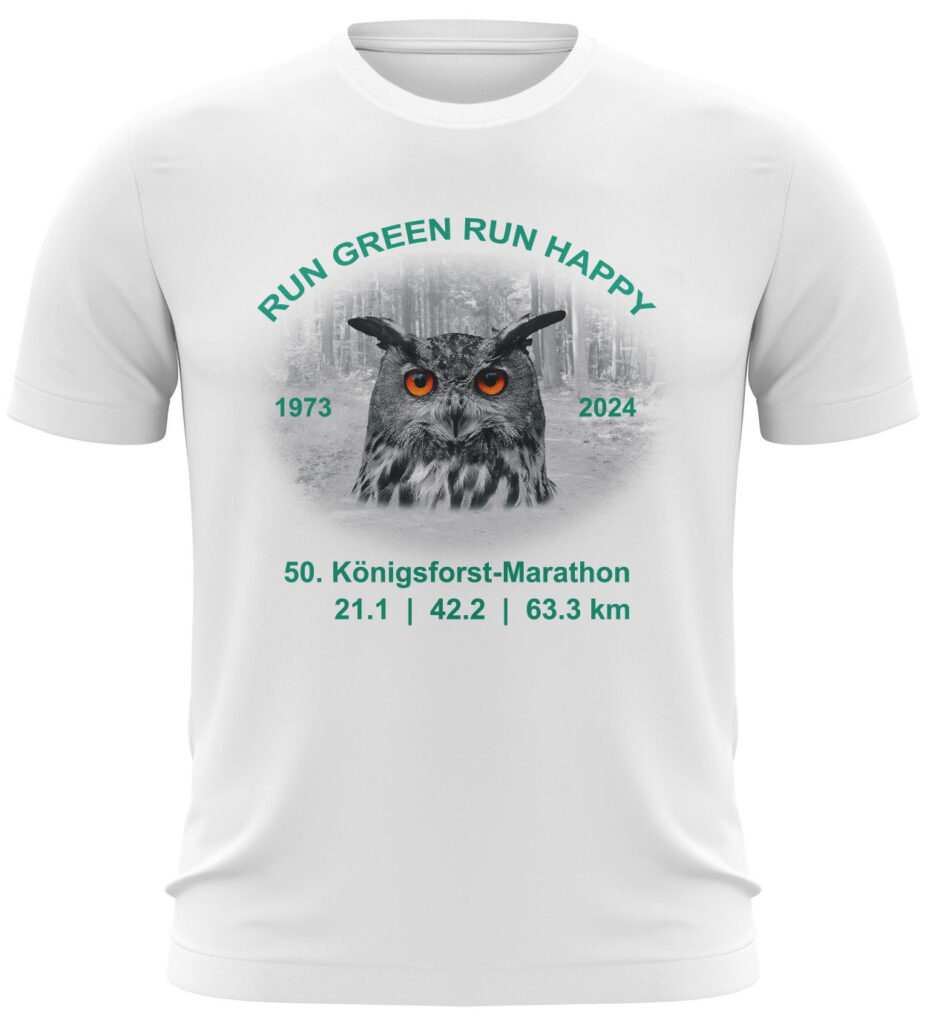 50. Königsforst-Marathon 2024 – das TN-Shirt final