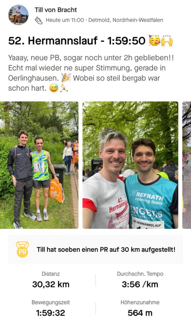 2024-04-28 Hermannlauf – Tills super Performance